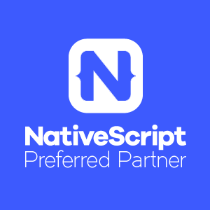 NativeScript Logo depicting Debug Labs is a Preferred Partner